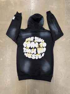 OEM Washed Hoodie Tie Dye 3d Print Acid Wash Hoodie Sweats à capuche zippés surdimensionnés en coton éponge français lourd pour hommes - Product Image 4