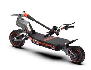 Scooter Eléctrico X con Marco de Acero Aleado, Velocidad Máxima 90 km/h, 4000 W, 60 V, Neumático Grueso de 12 Pulgadas, en Buenas Condiciones, Florida - Product Image 2