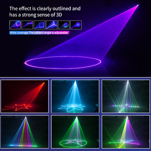 Mini Projecteur Laser <span class=keywords><strong>DJ</strong></span> Portable 2W RGB 2026, Nouveauté, Lumières de Fête Clignotantes, Effets Disco, Contrôle DMX512, Plus de <span class=keywords><strong>200</strong></span> Effets, CRI 95 Élevé, IP20 - Product Image 4