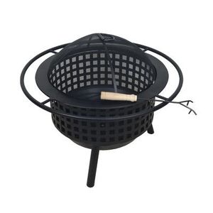 Bol de foyer traditionnel en fer fabriqué à la main pour une utilisation extérieure de longue durée lors de rassemblements confortables par temps froid - Product Image 2