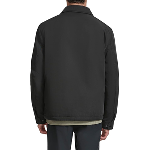 เสื้อแจ็กเก็ตสำหรับผู้ชายเสื้อแจ็กเก็ตผ้าคอตตอนให้ความอบอุ่นไซส์ XL กันน้ำปักลายกระเป๋า - Product Image 4