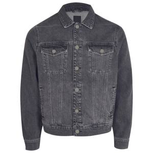 Breathable Fashion Streetwear Denim Winter Jacket High Quality Custom Design Men Ripped Button Front Denim <b>Jeans</b> Jacket for <b>Boys</b> - Product Image 3