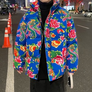 Grande veste d'hiver 2024 pour hommes Streetwear Hip Hop Parka vêtements traditionnels chinois vestes bouffantes - Product Image 3