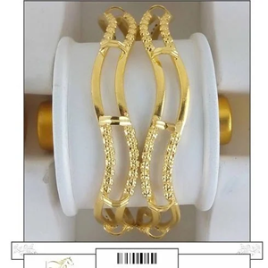 Bracelet en laiton doré Bracelet en laiton tendance Bijoux de mode Bracelets de haute qualité pour dames Bracelets de bijoux à la main Prix d'usine - Product Image 2