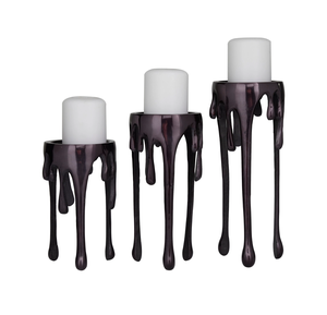 Handcrafted metal <b>candle</b> <b>holder</b> for elegant home interiors <b>tall</b> Metal <b>candle</b> <b>holder</b> for corner and hallway accents carved Metal - Product Image 1