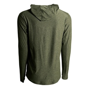 Camisa de pesca con capucha de camuflaje personalizada unisex poliéster Spandex secado rápido con capucha fresca en UPF 50 manga larga tamaño XXS - Product Image 4