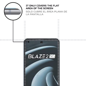 ฟิล์มกันรอยหน้าจอ ANTISHOCK สำหรับโทรศัพท์มือถือลาวา เบลซ 2 5G ฟิล์มป้องกันระดับพรีเมียม - Product Image 4