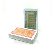 Cartes à Jouer en Plastique Durable Star A-30, Coins Arrondis, 9,5 cm, 2 Jeux pour A-K-Q-J