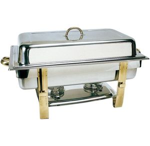 Ensemble de chauffe-plats en acier inoxydable de grande capacité pour le service alimentaire professionnel pour les banquets, les mariages et les traiteurs - Product Image 5