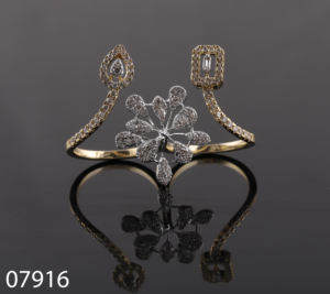 Anillo de Compromiso con Diamante Cultivado en Laboratorio, Corte Brillante Redondo, en Oro de 14K/18K, Chapado en Oro Certificado para Mujer, Joyería Moderna para Fiestas - Product Image 3