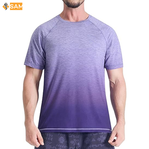 Samavia เสื้อยืด180g ของผู้ชายทำจากผ้าโพลีเอสเตอร์100เปอร์เซ็นต์ระบายอากาศได้ดีเหมาะสำหรับโรงยิมกีฬาและสวมใส่ทุกวัน - Product Image 5