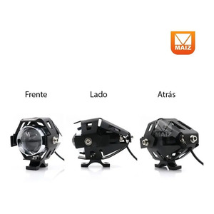 Faro LED para Motocicleta, Impermeable, con Lupa, Antiniebla Auxiliar Izquierda - Colores Surtidos - Product Image 2