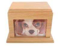 Urnes de crémation en bois faites à la main de style américain de haute qualité pour les cendres de chat et de chien Urnes funéraires en gros pour animaux de compagnie