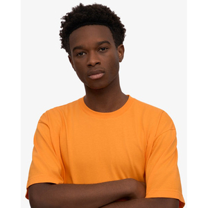 Camiseta de Hombre Estilo Urbano con Hombros Caídos, Cuello Redondo, Oversize, de Algodón, Ajuste Holgado, Casual, Moda de Verano, Personalizada, OEM, Marca Privada, de Fábrica - Product Image 5