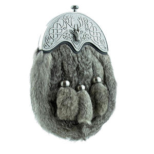 100% Professionnel Fourrure De Lapin Sporran Kilt Durable Conception Légère Dernières Casual Glands Écossais Double En Relief Toutes Les Couleurs - Product Image 3