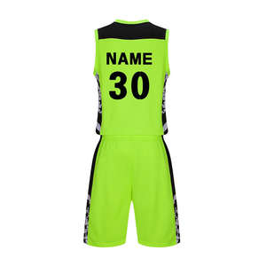 Personalizado de alta calidad Bsci pantalones cortos de baloncesto de verano de secado rápido impreso Cool Jersey diseño transpirable para jugadores universitarios - Product Image 6