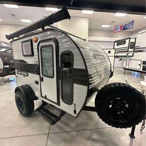 Remolque de Camping Moderno Tipo Lágrima con Construcción de Acero Inoxidable y Diseño Confortable - Product Image 3