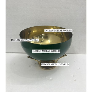 Handcrafted Vintage Style Chocolate Bowl <b>Prime</b> Quality Metal Brass Decorative Bowl Table Centerpiece Desserts Platter On-<b>Sale</b> - Product Image 1