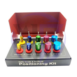 Kit de cirugía guiada Dental, 10 Uds., pasadores de guía de taladro de implante de titanio para posicionamiento preciso de fresas y herramientas quirúrgicas de Control de profundidad - Product Image 5