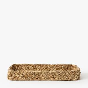 Beau plateau de service rectangulaire en jonc de mer tissé pour les légumes de fruits de collation de nourriture, plateau de rangement pour ranger fait maison au Vietnam - Product Image 3