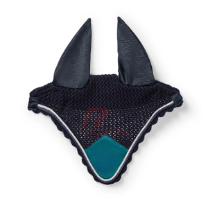 Bonnet anti-mouches pour chevaux couvre-oreilles au crochet léger et respirant lavable coupe confortable fabriqué au Pakistan excellent bonnet d'oreille - Product Image 1