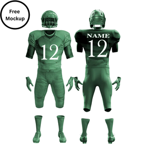 Uniforme personnalisé de football américain Ensemble maillot et pantalon respirants Uniforme de football sublimé pour équipes et entraînement - Product Image 5