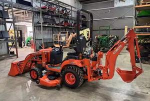 TRACTOR KUBOTA BX2380 DE 23 HP A PRECIO ECONÓMICO DISPONIBLE PARA LA VENTA CON CORTACÉSPED Y CARGADOR INCLUIDOS - Product Image 2