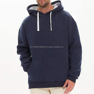 Sweat à capuche en polaire pour homme, design personnalisé du logo, sweat à capuche de haute qualité pour homme, sweat à capuche oversize à épaules tombantes pour homme - Product Image 2