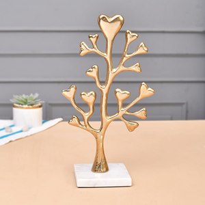 Arbre de printemps Sculpture de table moderne artisanale pour accessoires ménagers fête de mariage hôtel de bureau élégant et arbres élégants - Product Image 6