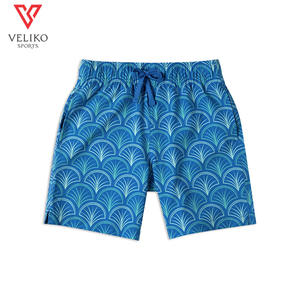 กางเกงขาสั้นชายหาดผู้ชายแบบคลาสสิก ผ้าแคนวาสผสมสแปนเด็กซ์ ยืดหยุ่น เอวกลาง กันยับ เป็นมิตรกับสิ่งแวดล้อม กันน้ำ บริการ OEM - Product Image 1