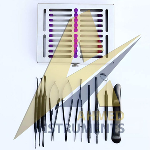 2024 nouveauté Kit d'instruments de micro-chirurgie buccale dentaire 11 pièces enduit noir par SUAVE INSTRUMENTS SURGICAUX - Product Image 2