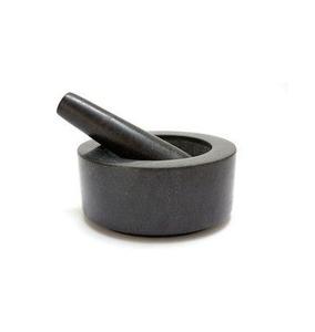 Precio al por mayor, mortero de mármol de piedra natural con mármol y Maja de madera, herramienta para hierbas y especias, utensilios de cocina, mármol blanco Real - Product Image 1