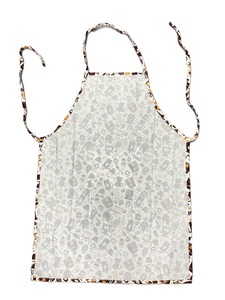 Tablier de taille de cuisine personnalisable tissu en coton lin avec logo imprimé tailles styles disponibles pour une utilisation de jardin fabriqué en Inde - Product Image 5