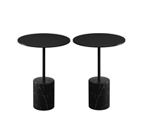 Table d'appoint en métal de haute qualité avec plateau en marbre, design moderne, table basse, options personnalisables, mobilier de salon indien