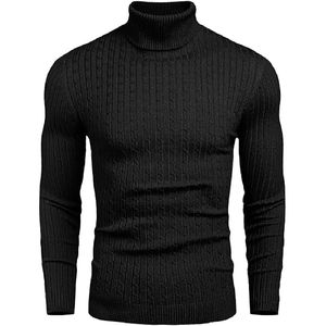 Pull en tricot de qualité supérieure Pull d'hiver à col rond en polyester Pull en tricot surdimensionné personnalisé - Product Image 1