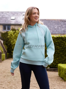 Sweats à capuche d'équitation pour femmes de qualité supérieure sweat à capuche équestre respirant élégant coupe-vent vêtements d'entraînement sweats à capuche légers - Product Image 6