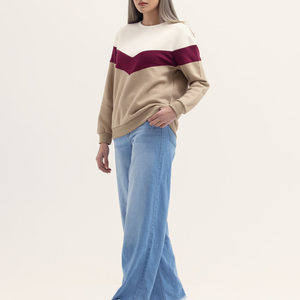 Ropa de moda Sudaderas de mujer personalizadas Sudaderas de mujer de manga larga de diseño personalizado - Product Image 3