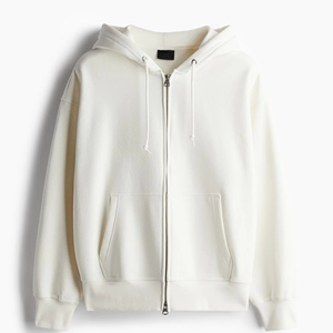 Hoodie Streetwear Half Zip up Double Layer Hoodies Custom logo Heavyweight High Quality Balaclava Zip Hoodie - Product Image 5