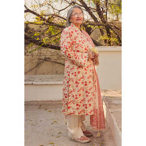 CL-62113 B Ensemble décontracté 3 pièces imprimé pour femme, avec décoration diamantée, respirant, longueur genou, grande taille, XS-ODM - Product Image 4