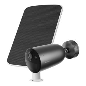 Cámara de Vigilancia en Red EB3 2304x1296 con Panel Solar Gris Modelo R200 1K3WFL - Product Image 3