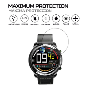 ฟิล์มกันรอยหน้าจอ ANTISHOCK สำหรับนาฬิกาอัจฉริยะ Zeblaze H15 พร้อมเคสพรีเมียมและคุณสมบัติป้องกันการกระแทก - Product Image 2