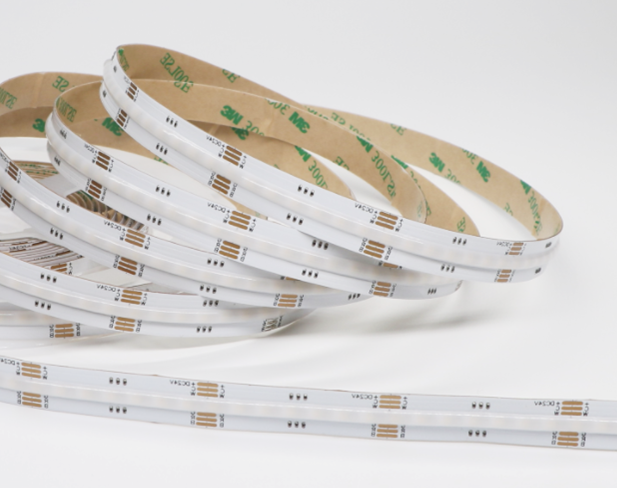 DC24V SF840 COB RGBWW LED Strip Light High CRI Ra90 Flexible LED Tape for Indoor & Outdoor Decorative Lighting