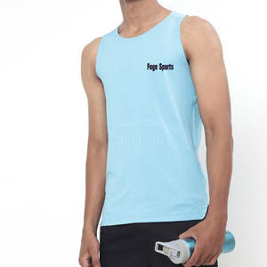 Custom Made <b>Workout</b> Wear Men's <b>Tank</b> <b>Top</b>-Breathable 100% Cotton Casual Knitted Gym Clothing - Product Image 1