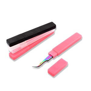 Tubo de Almacenamiento para Pinzas de Pestañas, Empaque Personalizado, Estuche Transparente para Pinzas de Pestañas con Logotipo, Suministro Directo de Fábrica al por Mayor OEM - Product Image 2