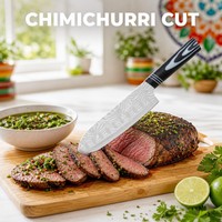 Latijns-Amerikaanse bulk Santoku koksmessen fabriek groothandel vlees groente snijdende scherpe tool dagelijks keuken gebruik bestelling