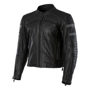 Vestes en cuir de moto haut de gamme, personnalisées pour motards urbains et course automobile, en cuir de vachette véritable aniline perforé, pour la conduite - Product Image 1