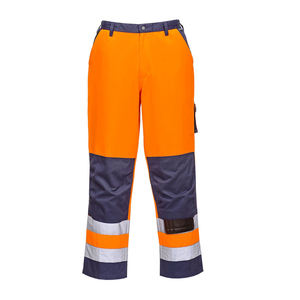 Pantalons de travail de chantier haute visibilité de haute qualité, respirants, multi-poches, pantalons cargo pour hommes, construction - Product Image 6