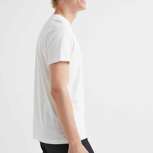 Camiseta de algodón 100% de alta calidad, ropa Unisex, ropa de calle, camiseta de gran tamaño, camiseta de secado rápido con cuello redondo de Hip Hop para hombres - Product Image 2