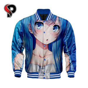 Chaqueta de bombardero de satén de carreras F1 para hombre, diseño premium personalizado, chaqueta de satén bordada más vendida para invierno - Product Image 3