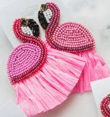 ต่างหูรูปหัวใจประดับลูกปัดและงานปักมือ แฟชั่นเครื่องประดับห้อยระย้าจากอินเดียสำหรับงานปาร์ตี้ - Product Image 3